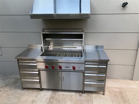 stainless steel bbq cabinet manufacturers|outdoor stainless steel kitchen cabinets.